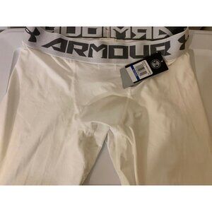 New UNDER ARMOUR Men's Sz XL Heat Gear Armour Compression Leggings Logo Calf NWT